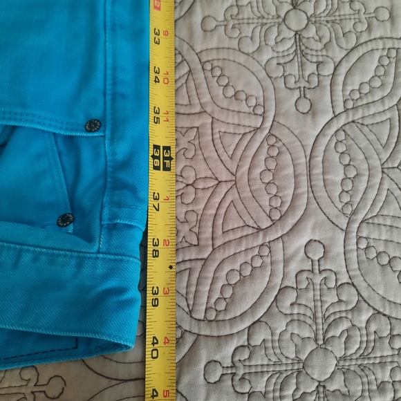 Express turquoise jeans for men - Picture 2 of 6